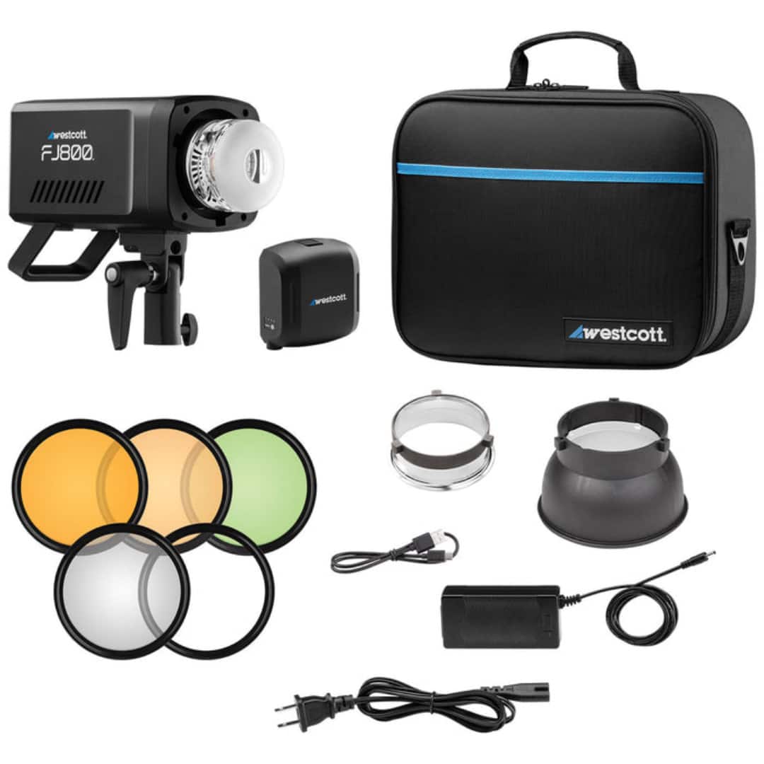 Westcott - FJ800 800W Compact Touchscreen Strobe with FJ Pro AC, DC Battery Bundle price history on PriceWatchPro