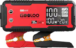 GOOLOO - GT4000 4000A Supersafe Jump Starter with 100W Bidirectional Fast Charge & Pre-heating Tech