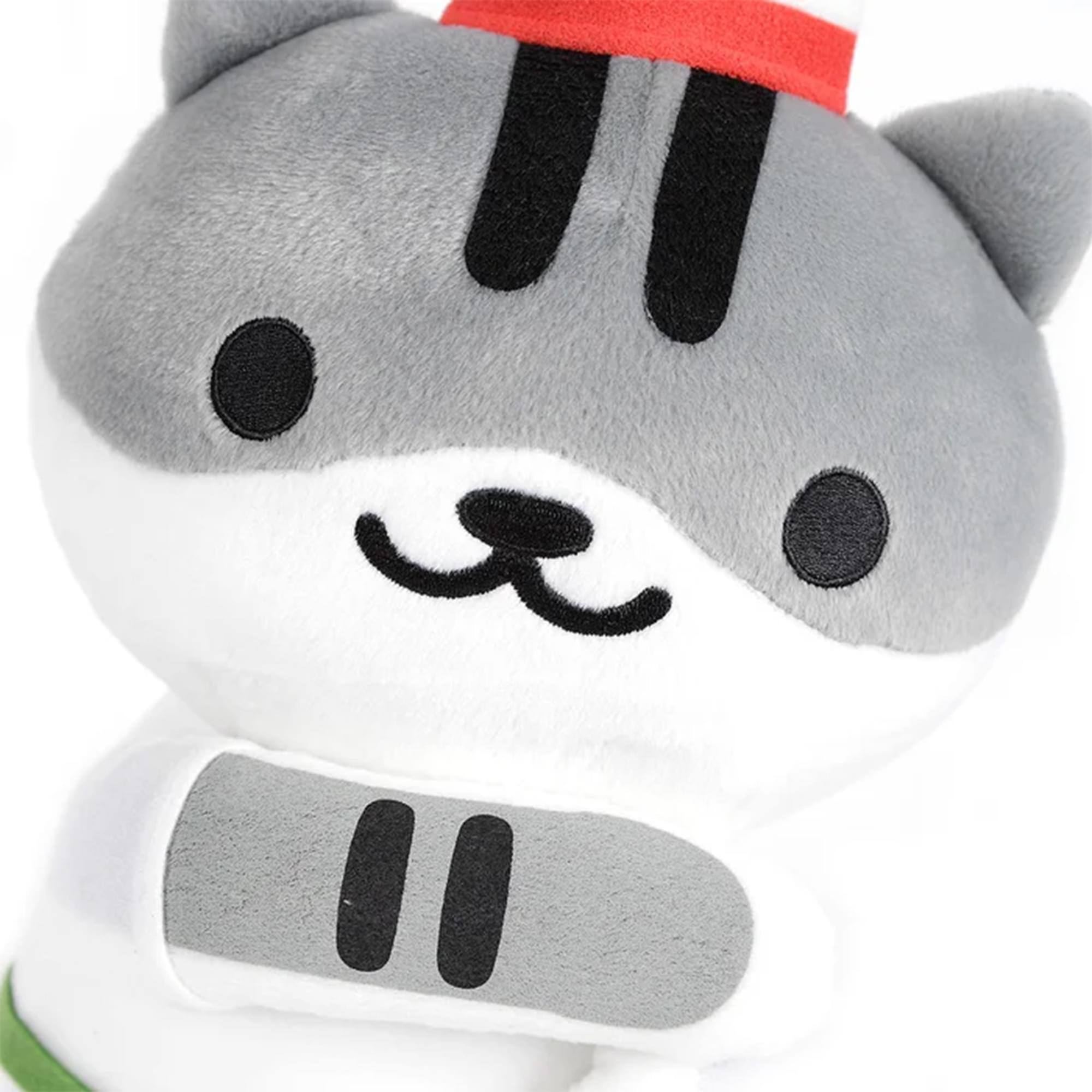 Alt View 10. Little Buddy - Neko Atsume: Kitty Collector 12" Plush: Guy Furry - White.