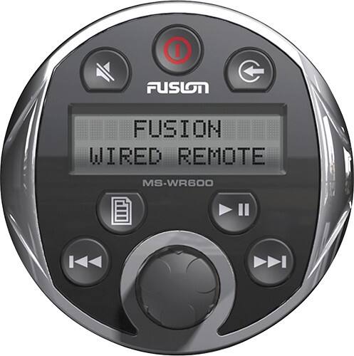 Front Standard. Fusion - Wired Remote.