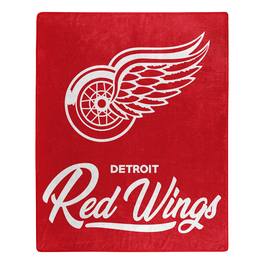 Northwest - Detroit Red Wings 50" x 60" Signature Raschel Plush Throw Blanket - Multicolor