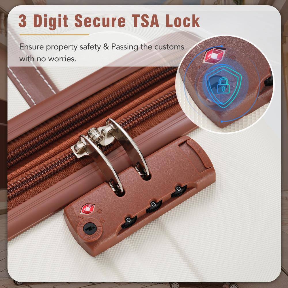 3 Digit Secure TSA Lock

Ensure property safety & Passing the customs with no worries.