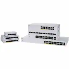 Front. Cisco Consumer Products - Cisco Business 110 CBS110-5T-D Ethernet Switch - 5 Ports - Gigabit Ethernet - 10/100/1000Base-T - 2 Layer Supported - Black.