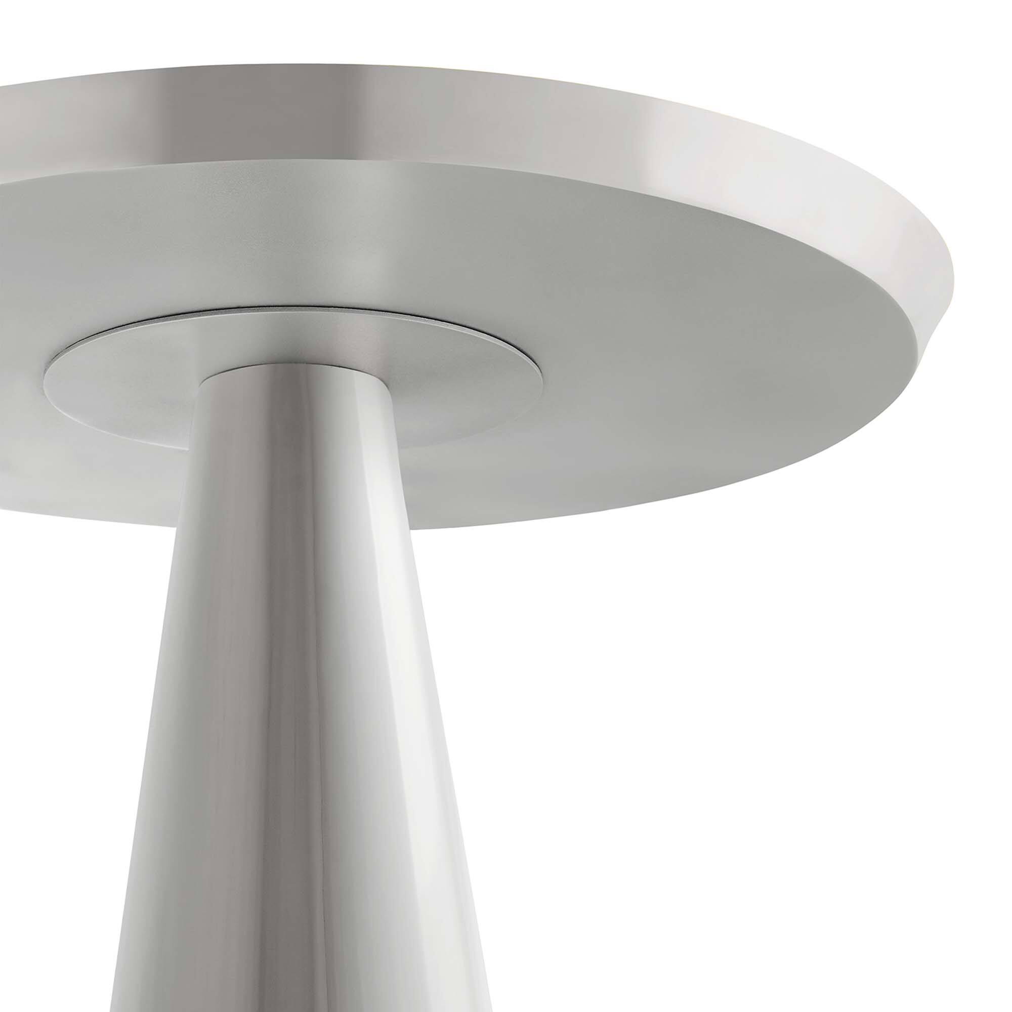 Alt View 6. Modway - Maren Round Side Table by Modway - Nickel.