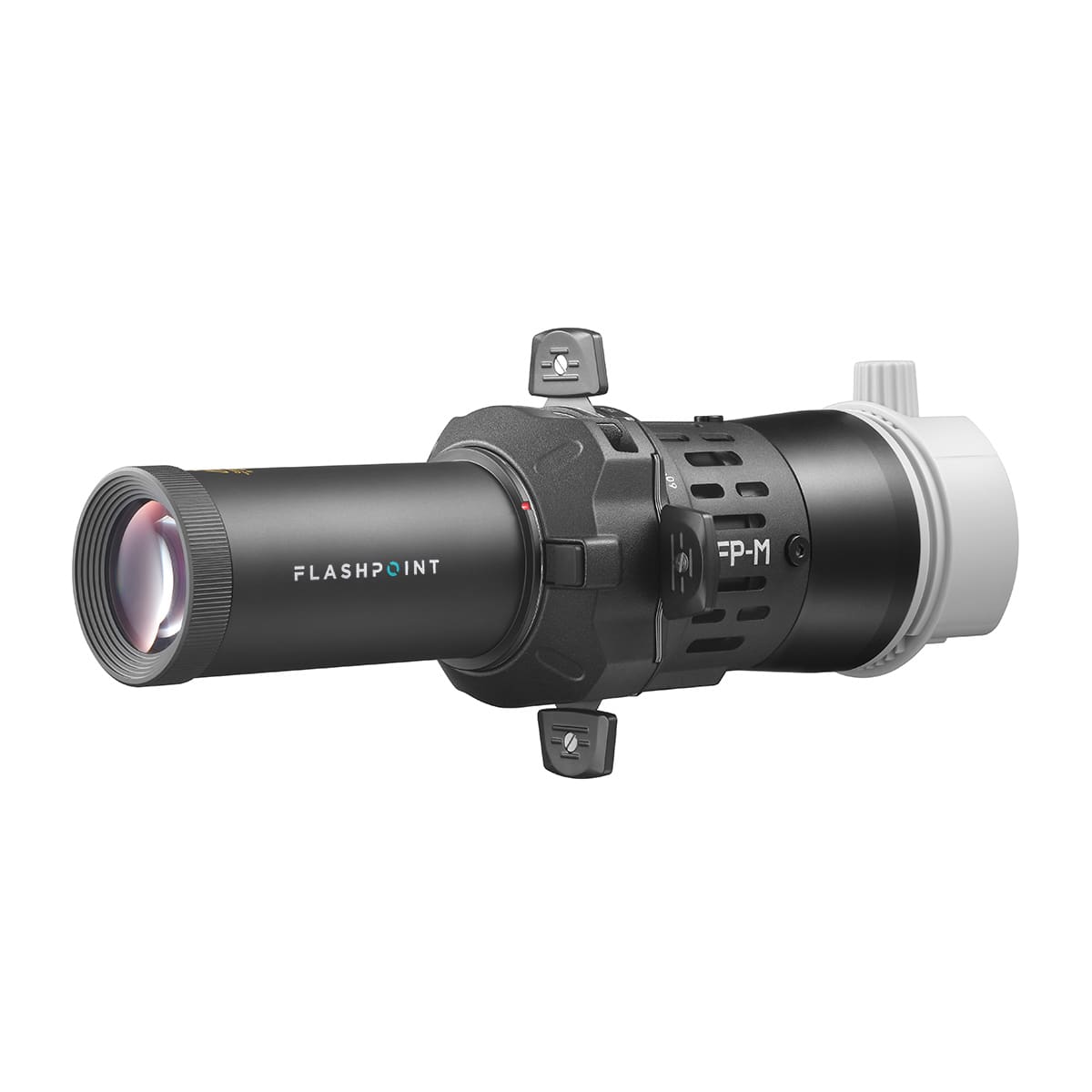 Flashpoint - Flash Projector Mini with 19° Lens for Square Head Speedlights, Gobo Projection Attachment, Compatible with