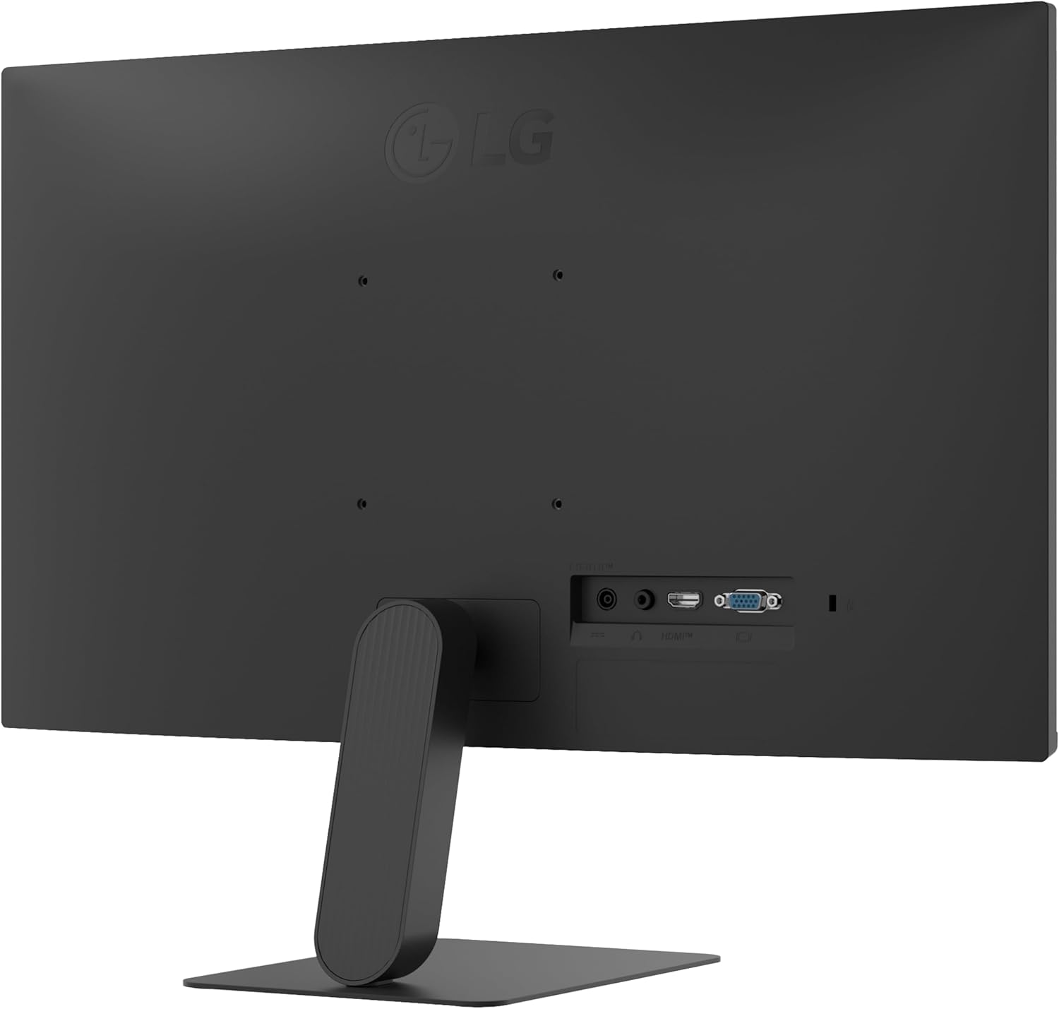 Back. LG - 24" FHD IPS 120Hz HDR10 Monitor with Slim Stand - 24U411A-B.