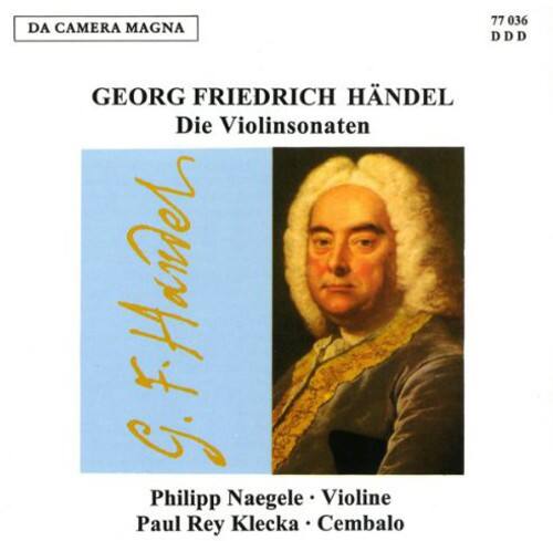 DA CAMERA MAGNA

GEORG FRIEDRICH HÄNDEL  
Die Violinsonaten

Philipp Naegele - Violine  
Paul Rey Klecka - Cembalo

77 036 DDD