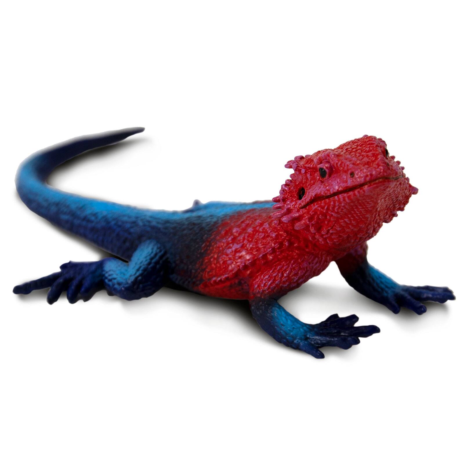Alt View 2. Safari Ltd. - Mwanza Flat-Headed Rock Agama Toy Figurine.