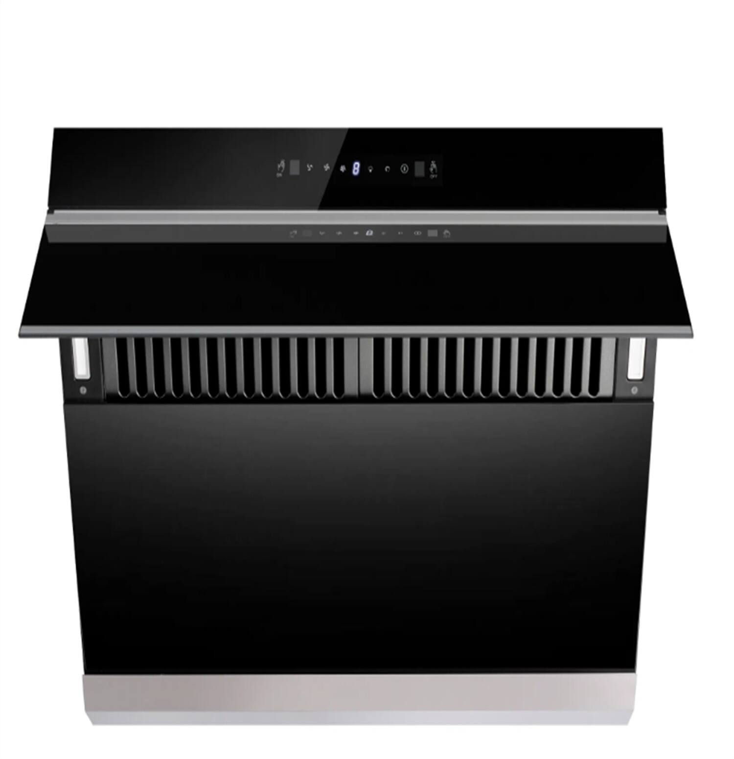 Front. Lycvki - 30 Inch Under Cabinet Range Hood 900CFM Tempered Glass Vent Hood with Auto Cleaning and Gesture Control - Tempered Glass.
