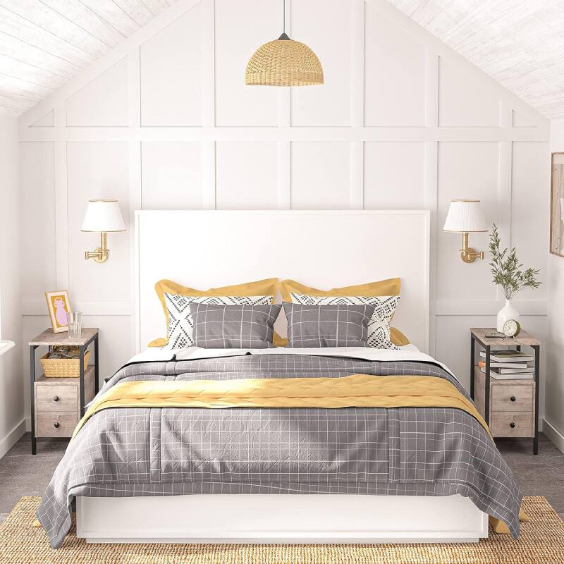 Alt View 1. Cleave Techs Inc - Narrow Side Table With Drawers - Brown.