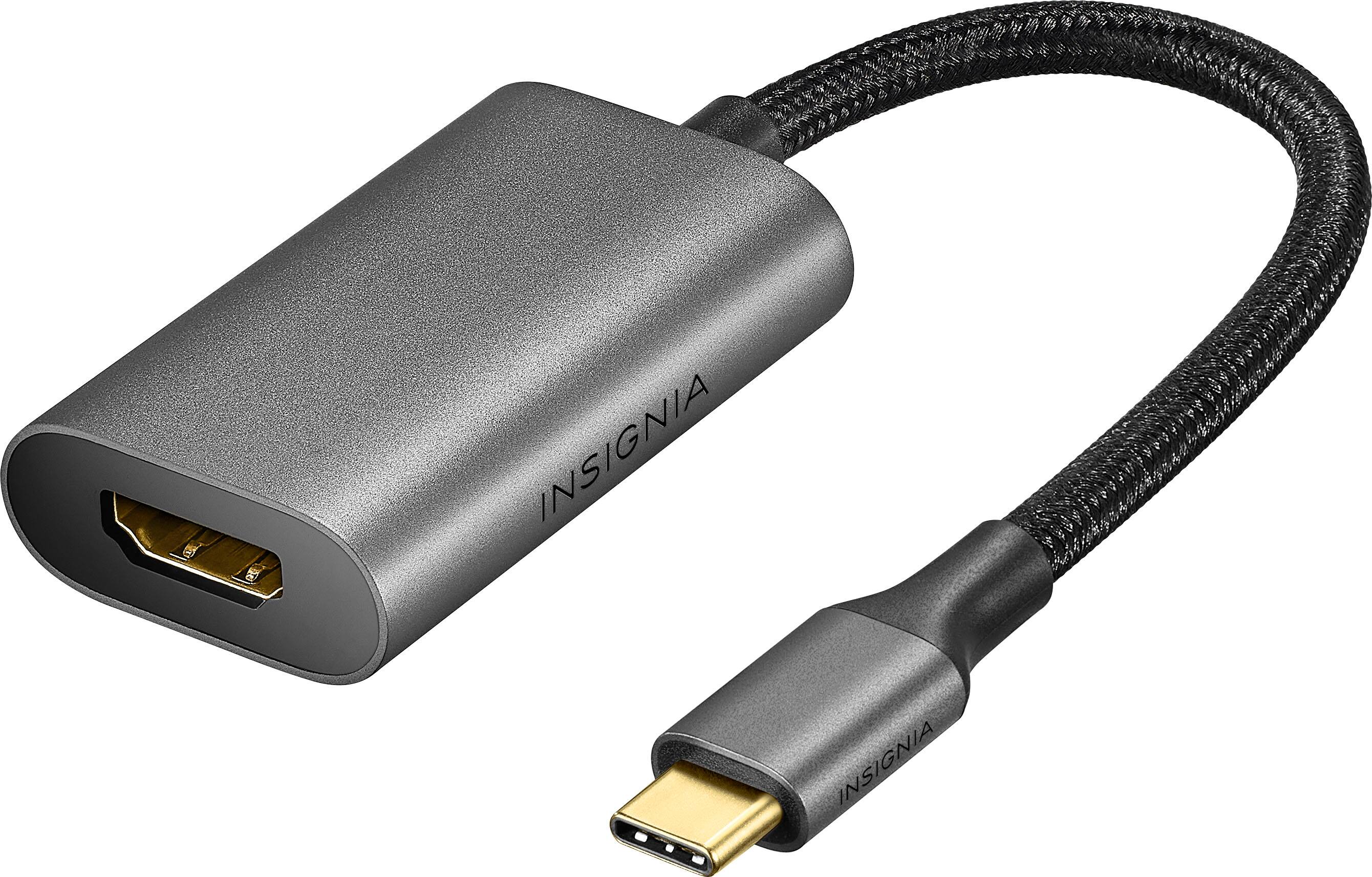 Insignia™ - 8K USB-C to HDMI Adapter - Black