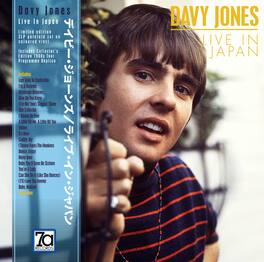 Davy Jones - Live In Japan (Red, White & Blue Vinyl) - VINYL LP