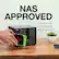NAS APPROVED
Compatible with leading NAS solutions
IRONWOLF SEAGATE