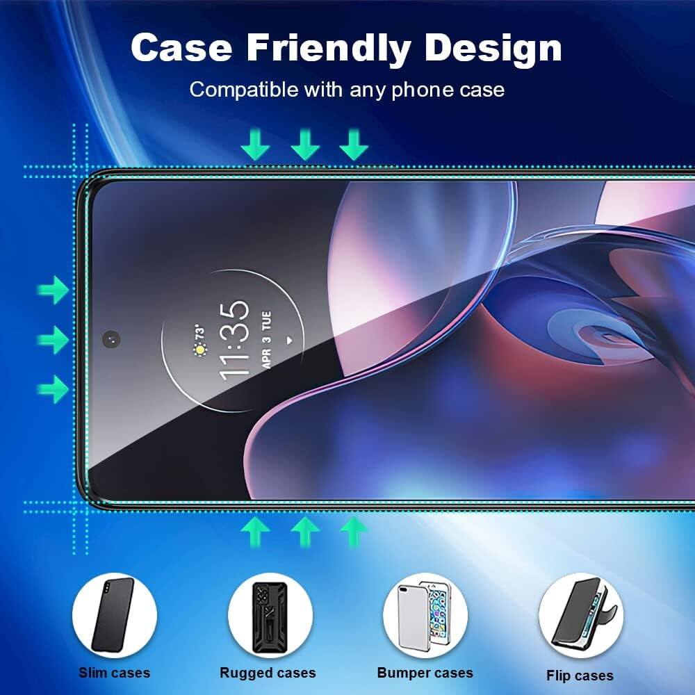 Case Friendly Design  
Compatible with any phone case  

Slim cases  
Rugged cases  
Bumper cases  
Flip cases