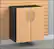 Front Standard. Flow Wall - Maple Base Cabinet.