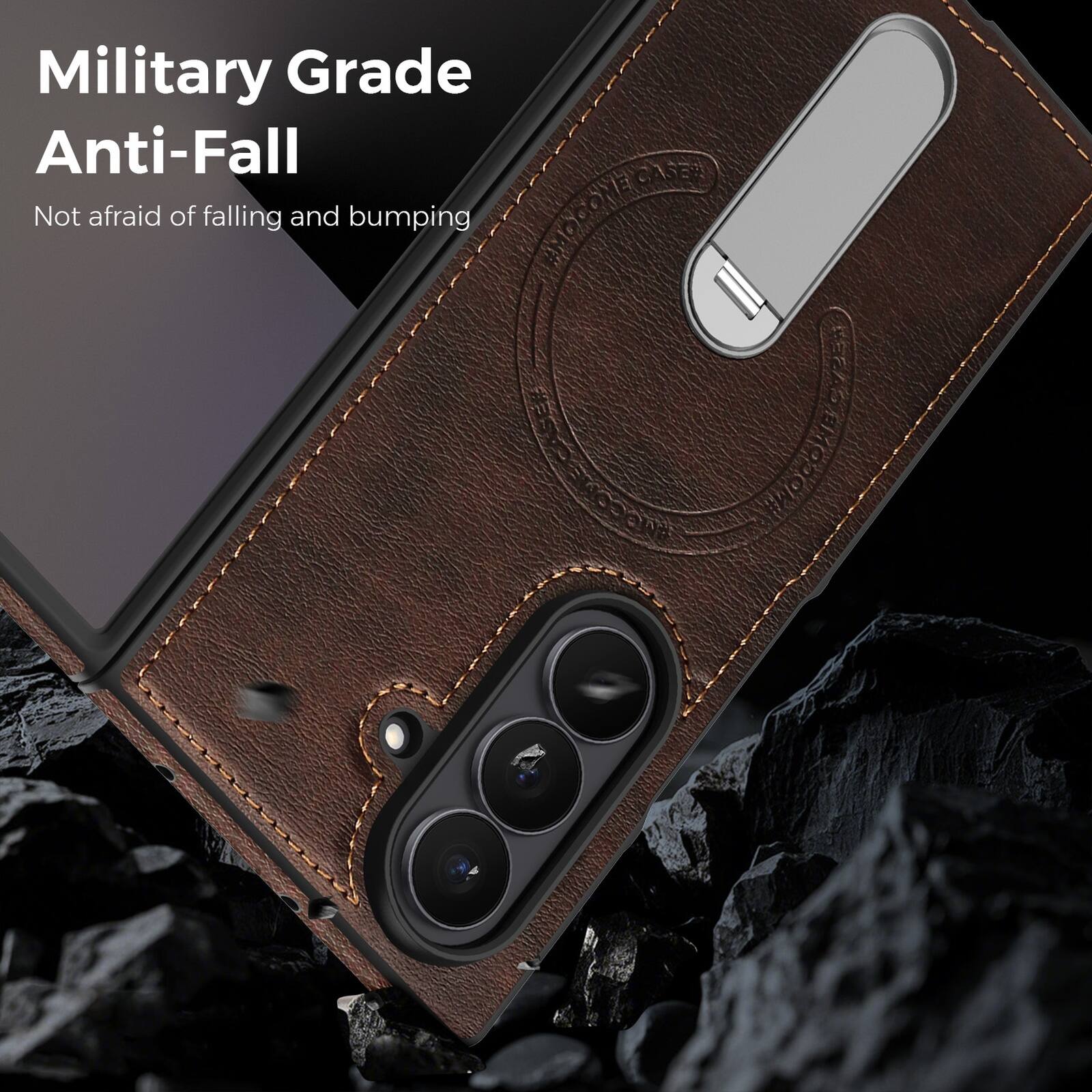 Military Grade Anti-Fall  
Not afraid of falling and bumping