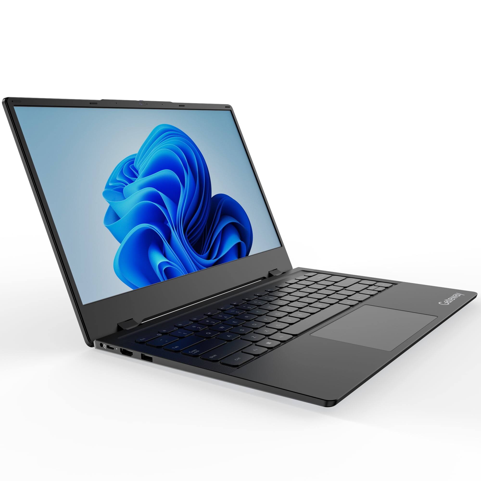 Angle. Gateway - Gateway Ultra Slim 15.6" FHD Laptop Intel Core i3-1115G4 4GB 128GB Win11H - Gray.