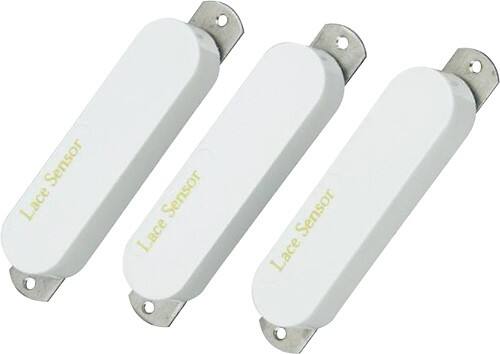 Front Standard. Lace Music Group - Sensor Gold Pickup Set - White.