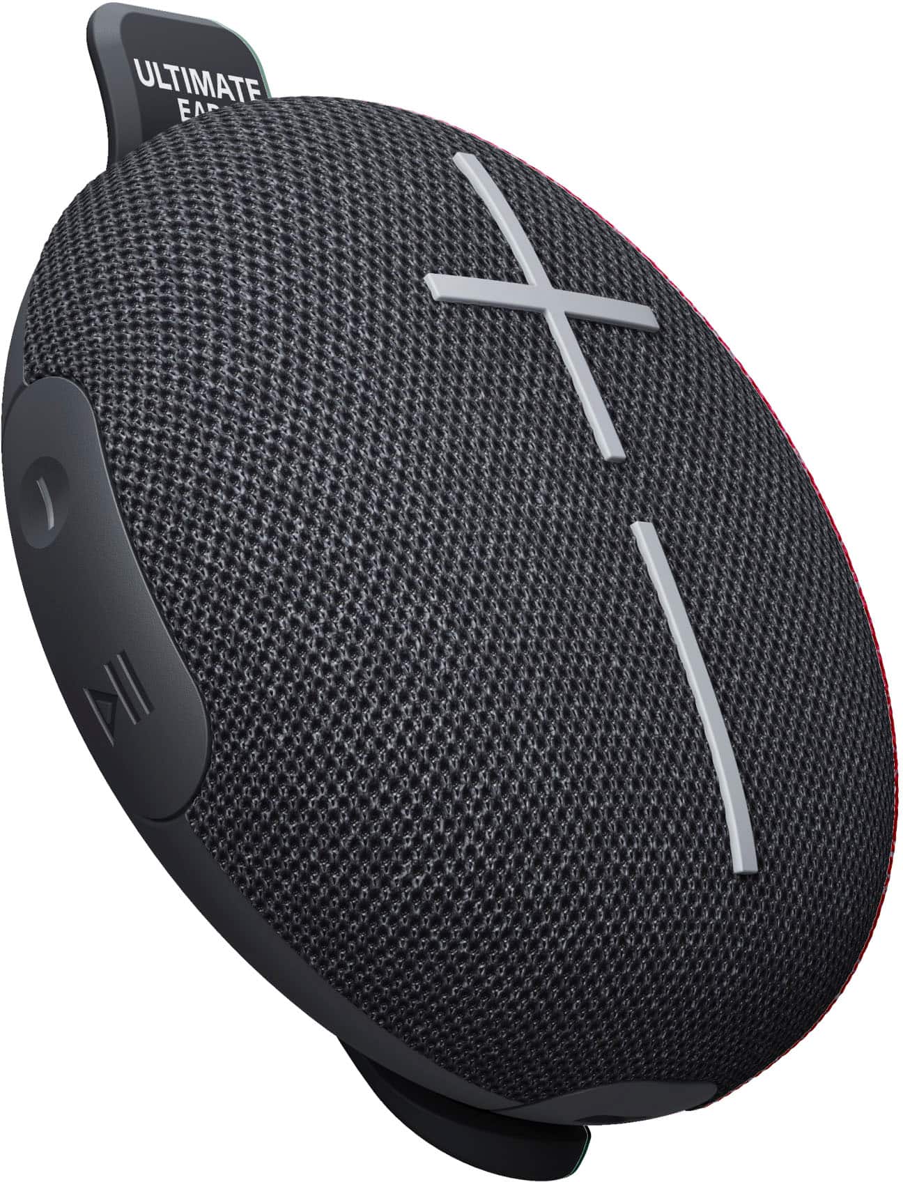Front. Ultimate Ears - MINIROLL Ultra-Portable Waterproof Bluetooth Speaker with 131 ft Range - Gentle Black.
