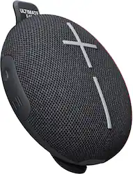 Ultimate Ears - MINIROLL Ultra-Portable Waterproof Bluetooth Speaker with 131 ft Range - Gentle Black - Front_Zoom