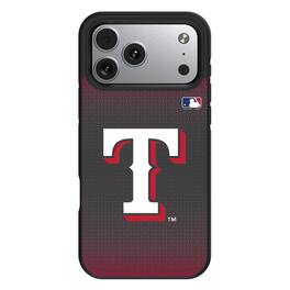 Keyscaper - MLB - Texas Rangers Bump Case with 8.2ft Drop Protection - 16 Pro - Black