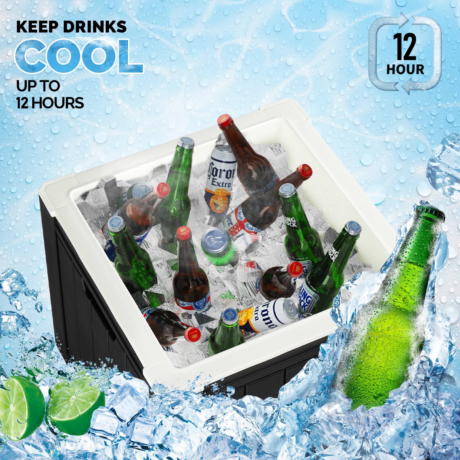KEEP DRINKS COOL UP TO 12 HOURS

12 HOUR