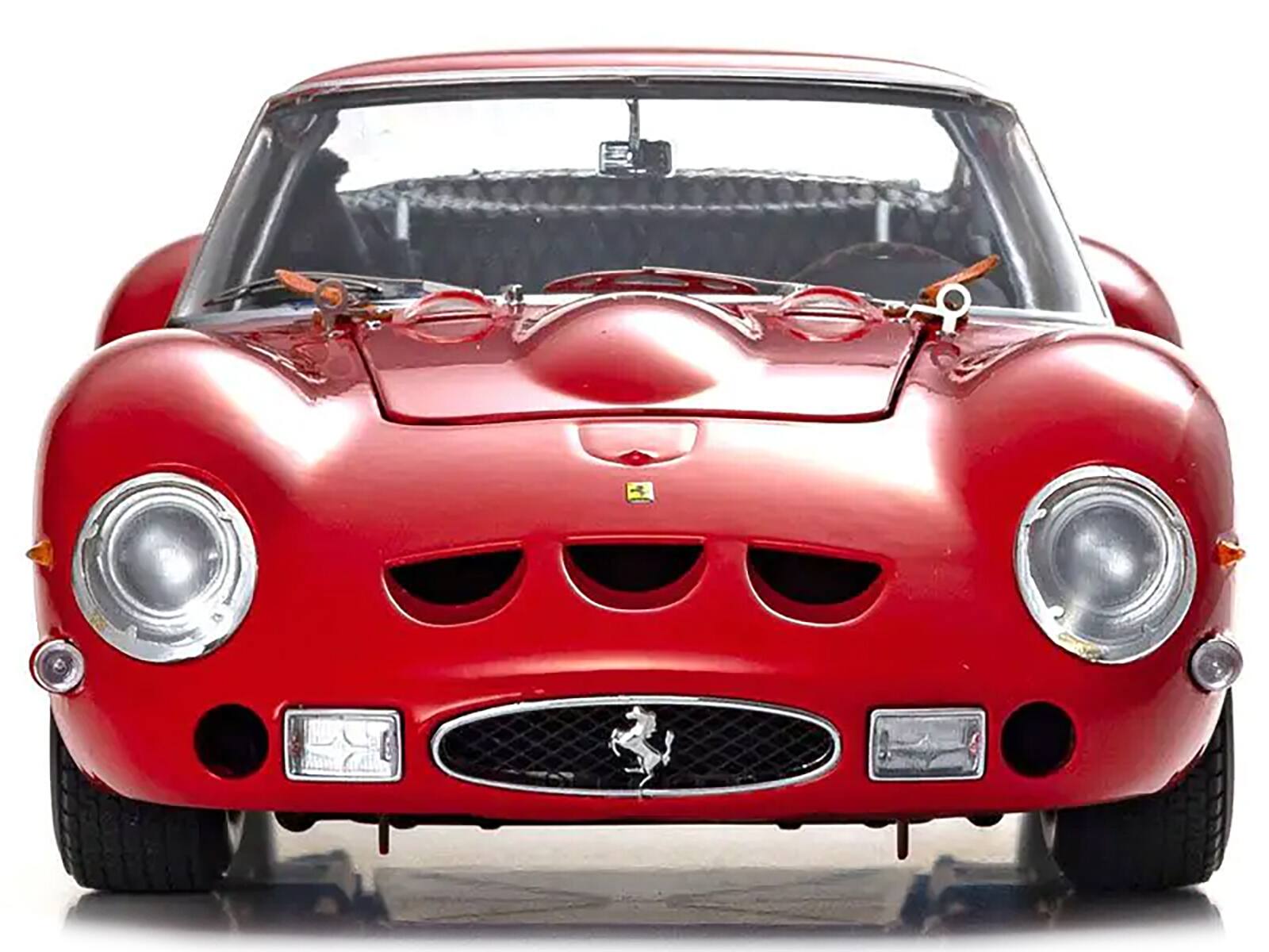 Back. Kyosho - Ferrari 250 GTO Race Red 1/18 Diecast Model Car by Kyosho - Red.