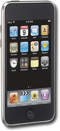 Best Buy: iPod® Refurbished touch 8GB* MP3 Player (2nd Gen) Black RFB ...