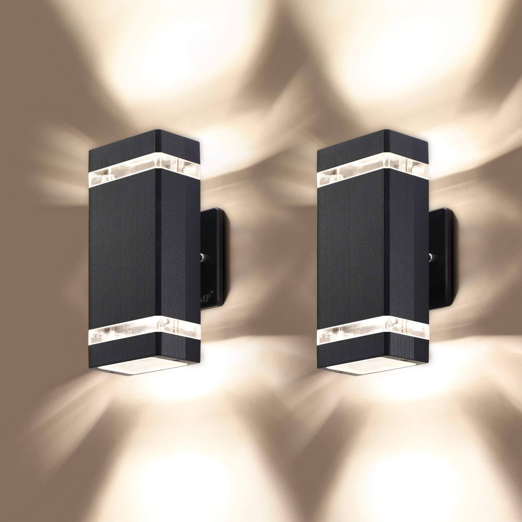 Black 2 PACKS - NO dusk to dawn