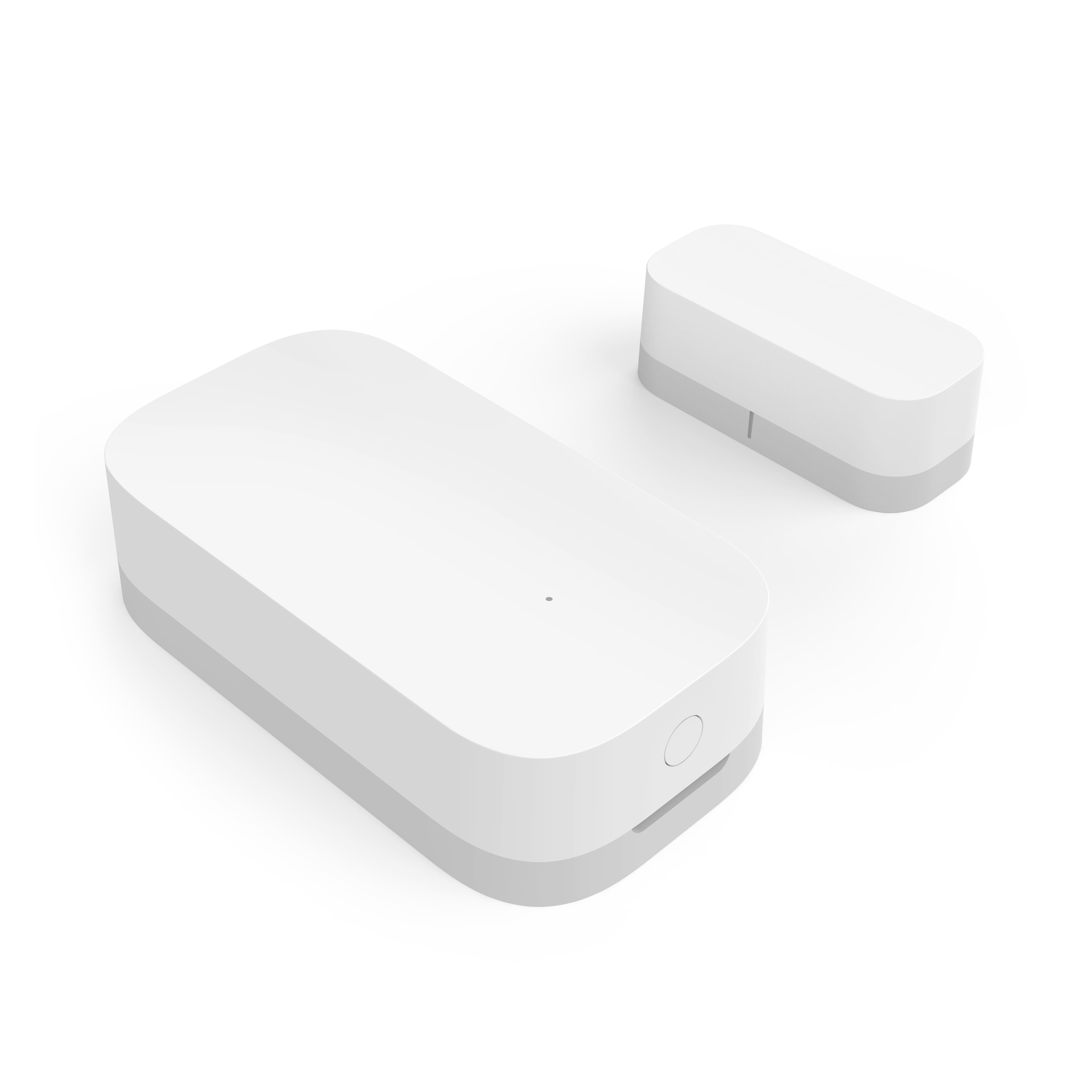 Alt View 12. Aqara - T1 Door and Window Sensor- Requires Hub product, Supports Apple HomeKit, Alexa, Google, SmartThings - White.