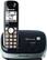 Front Standard. Panasonic - DECT 6.0 Plus Expandable Cordless Phone System - Black.