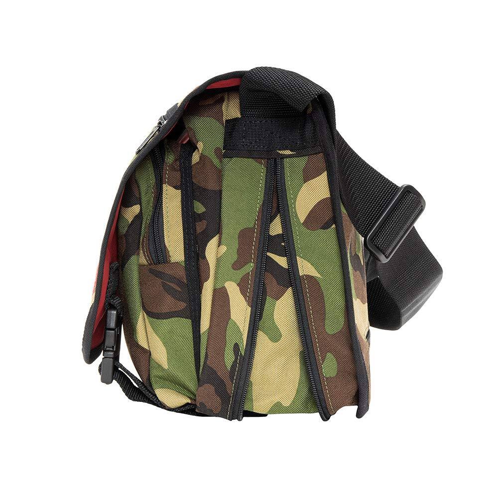 Left. Manhattan Portage - Europa (MD) With Back Zipper and Compartments, Camouflage - Camouflage.