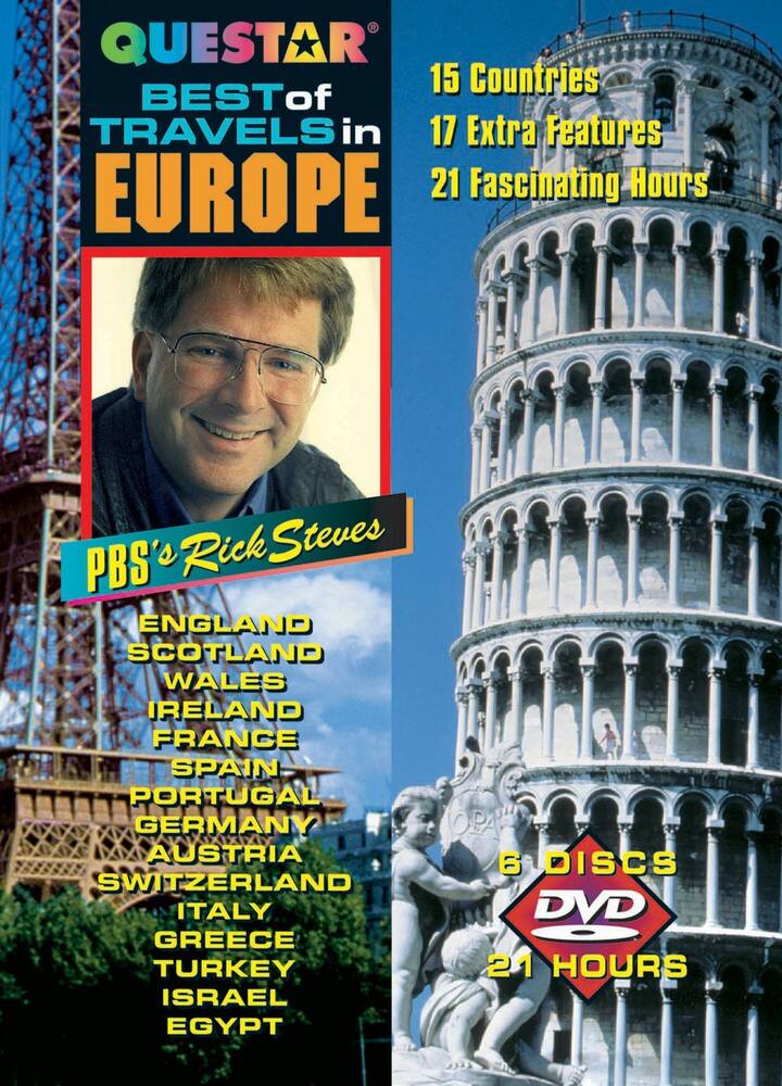 Best Buy: Rick Steves' Best of Travels in Europe [6 Discs] [DVD]