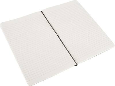 Alt View 3. Moleskine - Moleskine Professional Notebooks, 9.75" x 7.5", College Ruled, 96 Sheets, Black (707223) - Black.