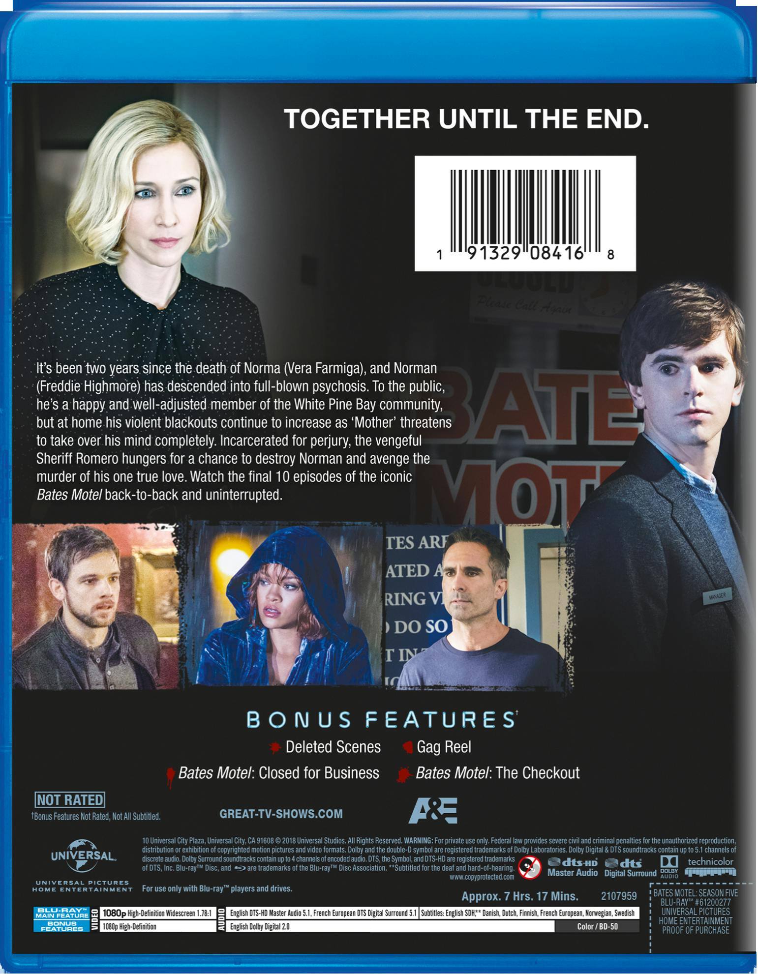 Angle. Bates Motel: Season Five (Blu-ray New Box Art) [Blu-ray].