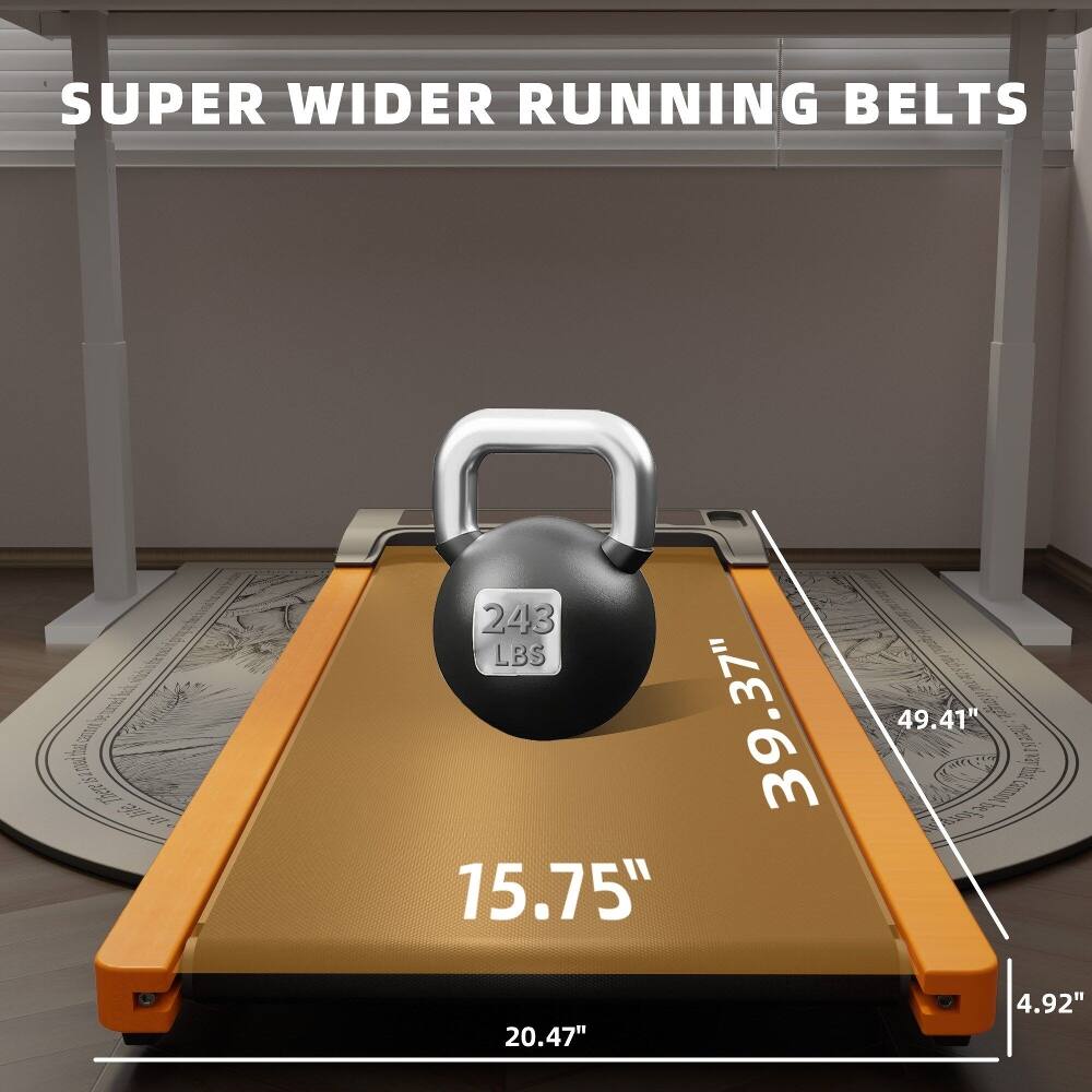 SUPER WIDER RUNNING BELTS  
9 2 243 LBS  
39.37"  
39"  
15.75"  
49.41"  
20.47"  
4.92"