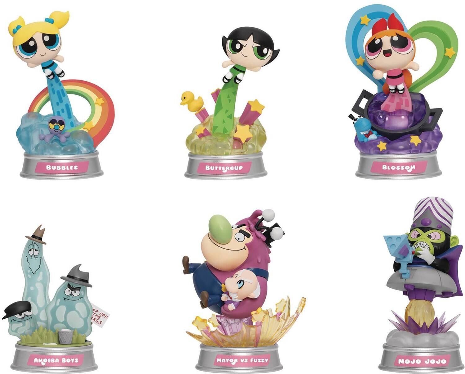 Beast - Kingdom - Powerpuff Girls - Mini D-Stage - 6PC Set - Collectibles - Multicolor