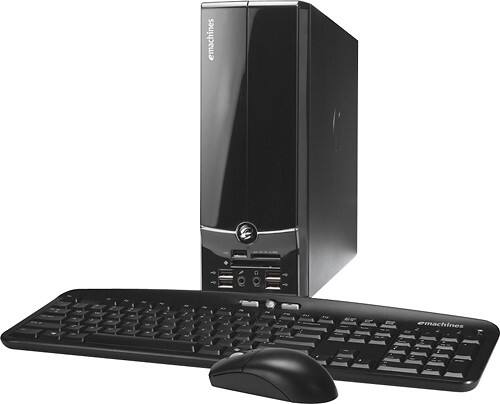 Best Buy: Emachines Desktop   Amd Athlon™ Ii X2 Processor   4gb Memory 