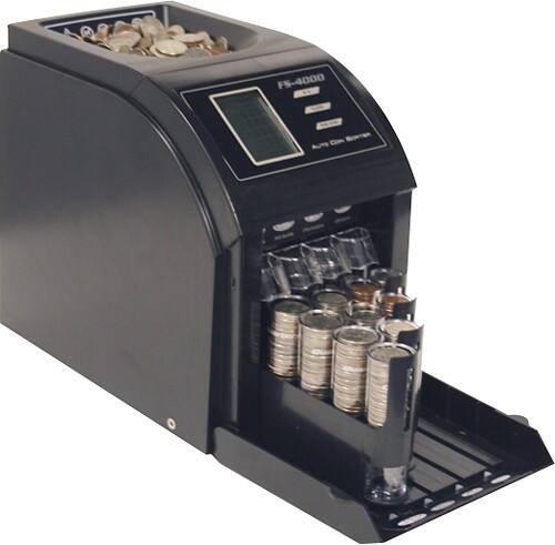 Angle Standard. Royal Sovereign - Digital Coin Sorter with Automatic Advance.