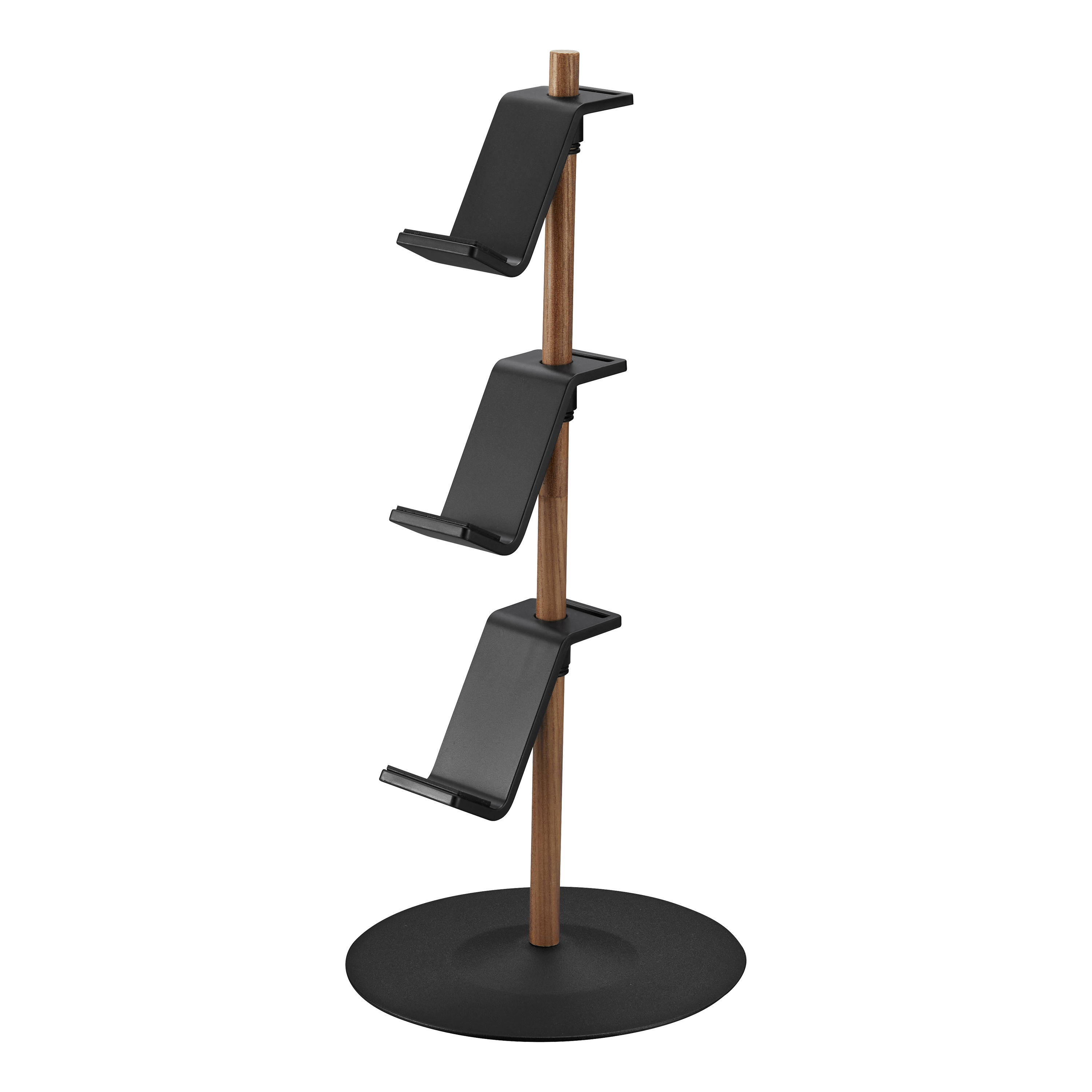Angle. Yamazaki Home - Controller Stand - Steel + Wood.