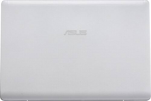 Front Standard. Asus - Eee PC Netbook / Intel® Atom™ Processor / 10.1" Display / 1GB Memory / 250GB Hard Drive - White Aluminum.