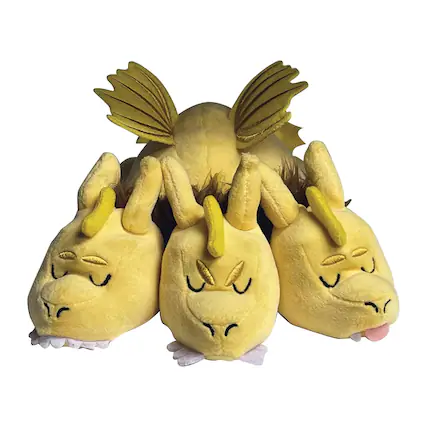 Front. Surreal Entertainment - Godzilla Sleepy Ghidorah 12 Inch Plush - Multi-Colored.