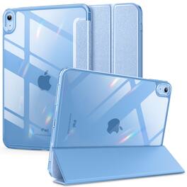 DTTO - Case for iPad A16 11-inch and iPad 10th Generation 10.9-inch, Matte Slim Hard Back, Soft TPU Frame, Auto Sleep/Wake - Jordy Blue