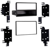 Metra - Dash Kit for Select 2012-2013 Nissan Versa/Versa S/S+ and SV with no options - Black - Front_Zoom