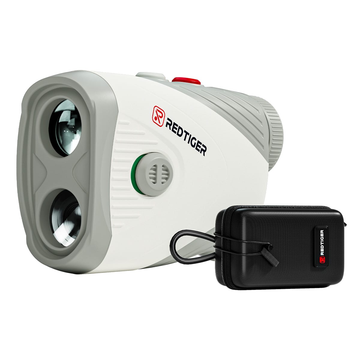 REDTIGER - RTC001WTL Laser Golf Rangefinder 1200 Yards Hunting Range Finder - White