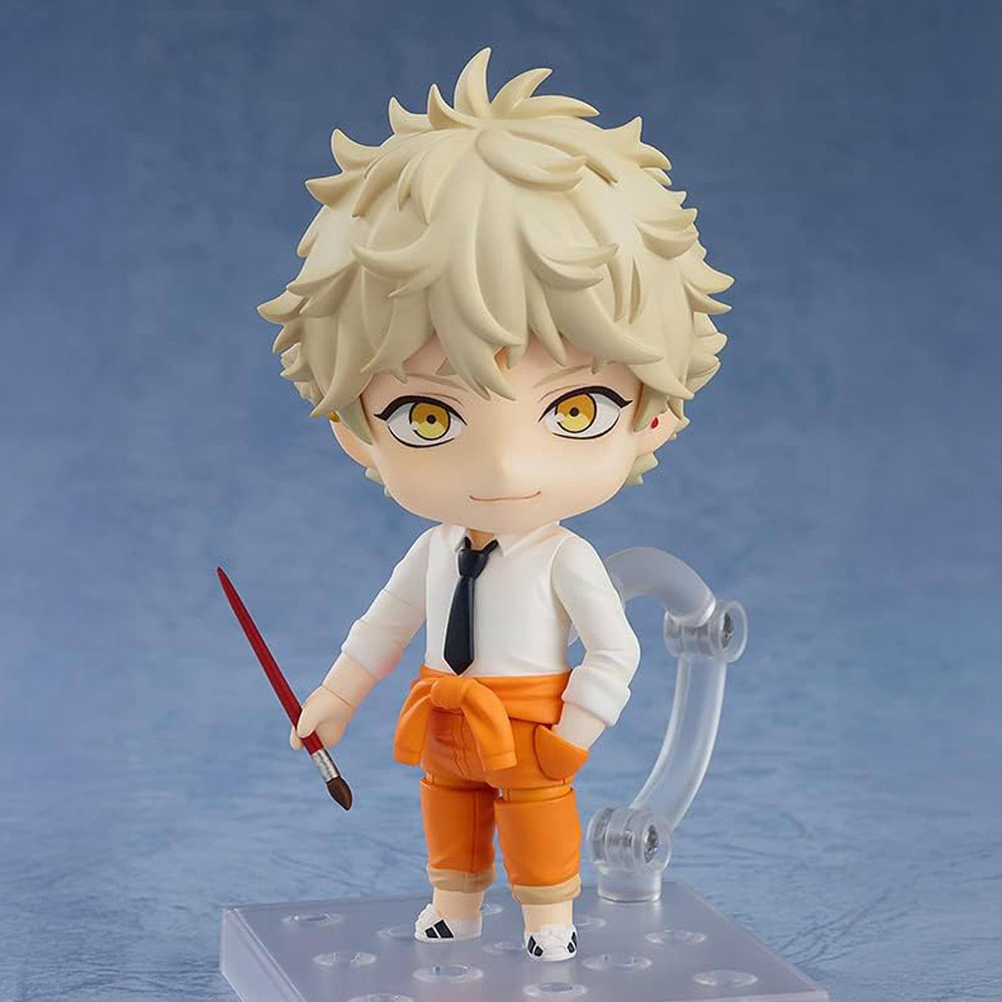 Alt View 4. Good Smile Company - Blue Period Nendoroid Figure | Yatora Yaguchi - Multi-Colored.