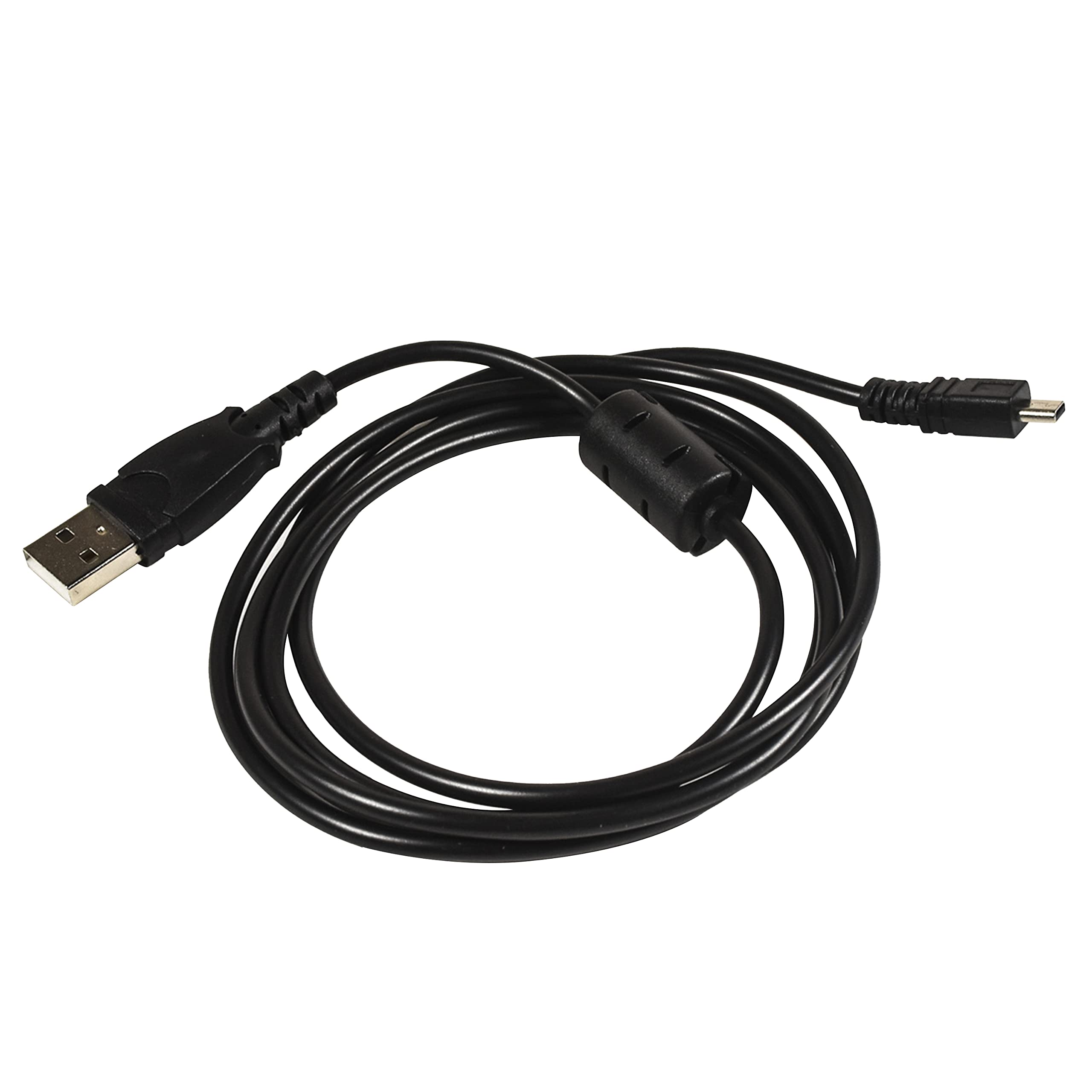 Back. HQRP - USB Data Transfer Cable for Sony Alpha A70 A100 A200 A300 A330 A350 A450 A850 A700 A900 DSLR DSC-W630 DSC-W650 Camera.