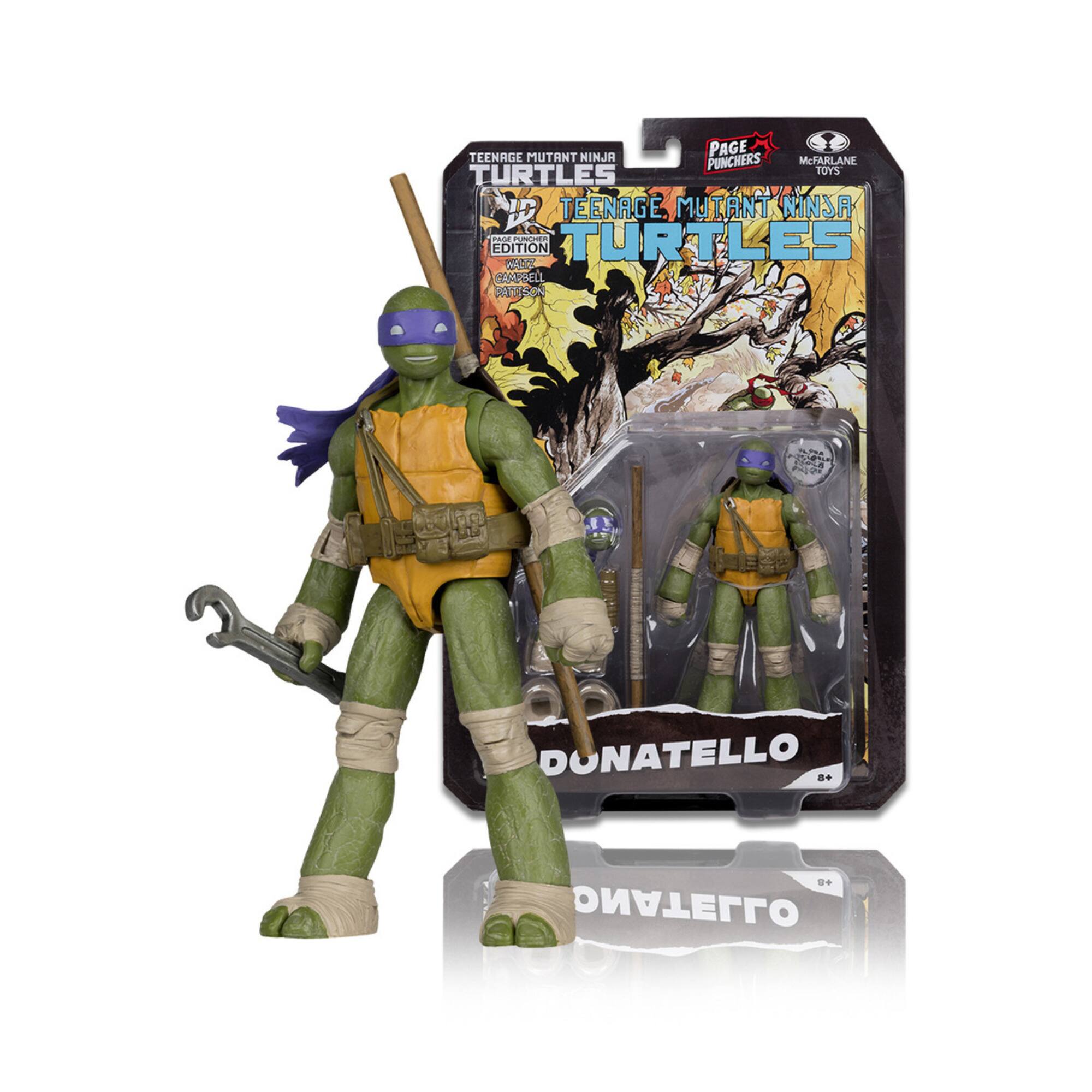 PAGE TEENAGE MUTANT NINJA PUNCHERS McFARLANE TOYS TEENAGE MUTANT NINJA TURTLES EDITION WHD0 TURTLES CABRELL PATTON 12L0 DONATELLO ONATELLO
