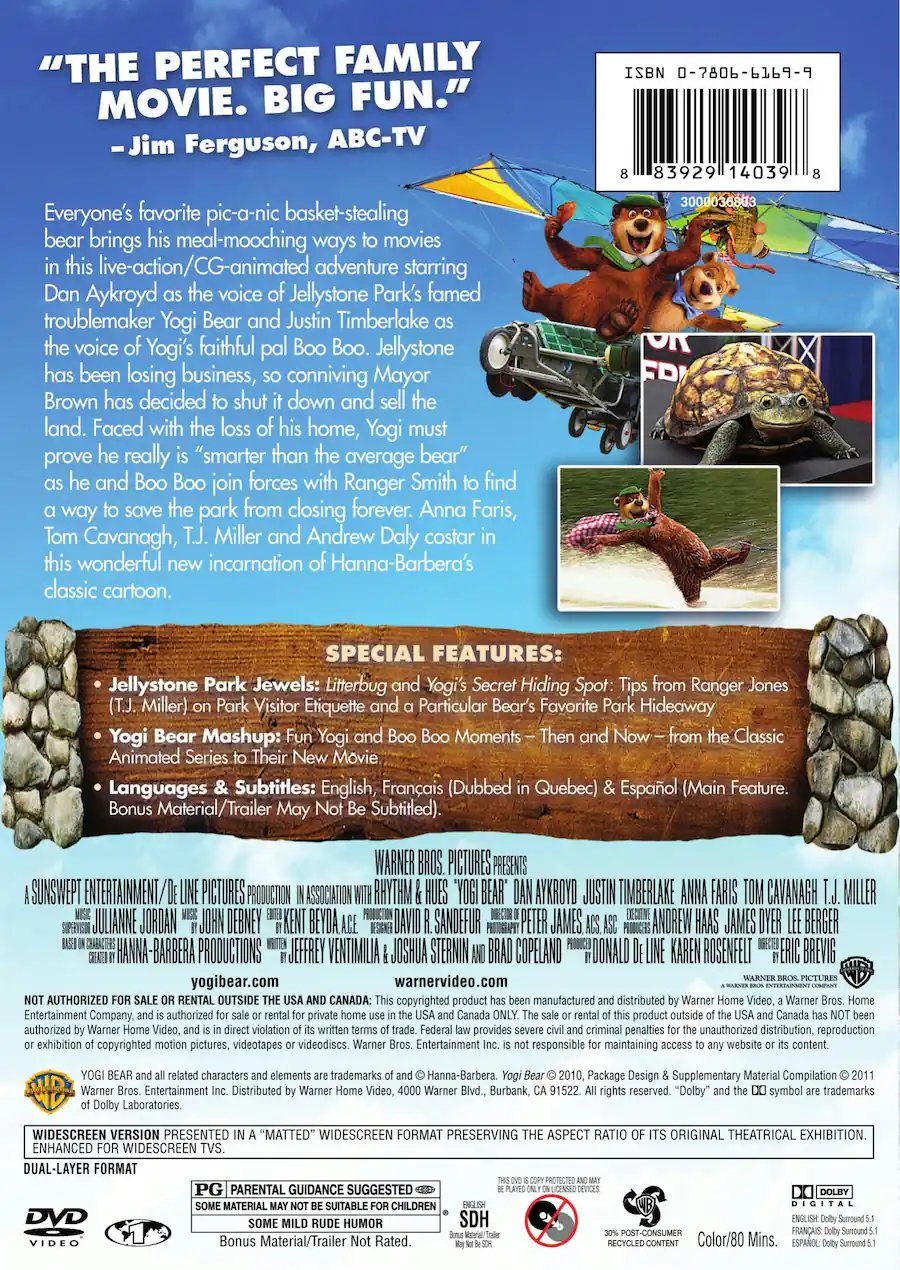 Yogi Bear DVD Standard Best Buy yogi-bear-dvd-standard-best-buy