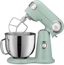 Cuisinart - Refurbished Excellent - SM-50 5.5 Qt Stand Mixer 12-Speed, 12 Colors - Precision Master Series - Agave Green